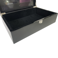 Boîte à vidéo en bois hexagonale artisanale de luxe |   Boîte de présentation d'écran LCD personnalisée Style amour pour la marque d'entreprise Cadeaux de marketing