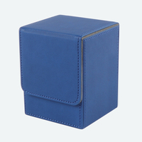 Boîte de rangement pour cartes de sport en plastique PP de qualité supérieure, personnalisable, grande taille, 100 unités, PKMON