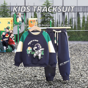 Venta al por mayor barato Casual 4-12 años Niño chándal rompevientos chándal para adolescentes y niños deporte Jogger ropa - Product Image 3