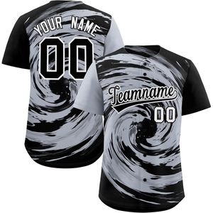 Maillot de baseball personnalisé avec nom et numéro, sublimé, anti-humidité, unisexe, pour adulte - Product Image 1