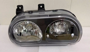 Boîtier noir de remplacement de phares halogènes pour Dodge <span class=keywords><strong>Challenger</strong></span> 2008-2014 Paire gauche + droite CH2502219 conducteur + passager - Product Image 6