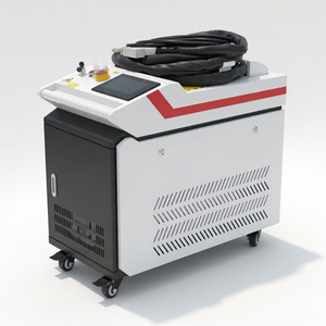 Machine de soudage laser à fibre portative refroidie par eau 4-en-1 pour la découpe et le nettoyage de l'acier au carbone, de l'acier inoxydable et de l'aluminium - Product Image 2