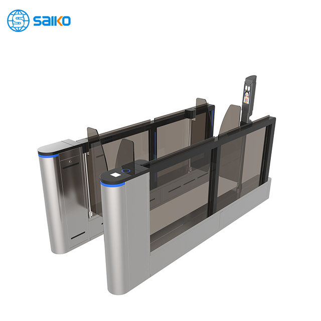 High Speed Optical Turnstile Gate with Face Recognition and Access Control System