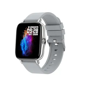Custom Oem Odm Nieuwe Modieuze 1.7 Inch Grote Tekst Screen T42 Smart Horloge Met Body Temperatuur Telefoontje Muziek Spelen smart Horloge