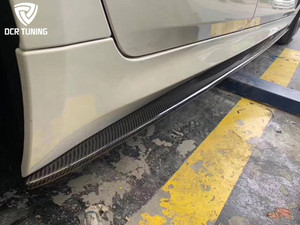 Jupes latérales en fibre de carbone MP Style <span class=keywords><strong>F90</strong></span> pour <span class=keywords><strong>BMW</strong></span> Série 5 G30 <span class=keywords><strong>F90</strong></span> M5 <span class=keywords><strong>M</strong></span> Tech Side Bumper Lip Splitter 2017 +. - Product Image 2