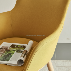 เก้าอี้โฟมขึ้นรูปพร้อมผ้ายืด/พีวีซีเก้าอี้เลานจ์แบบเรียบง่ายทันสมัย3LC9830 - Product Image 1