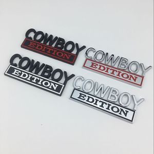 Cowboy alliage de Zinc métal Chrome Auto Logo autocollant plaque signalétique voiture décalcomanie voiture emblème Badge - Product Image 6