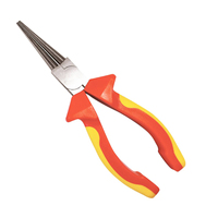 Pince à bec rond isolée professionnelle 6 pouces 170 mm VDE IEC 60900 Antirouille OEM Vente en gros Outil d'électricien