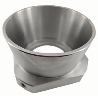 Nouvelles services de fabrication de creusets multi-axes en acier inoxydable S316 de qualité alimentaire par usinage CNC de précision – Vente directe usine