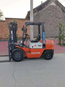 Used Heli 3 Ton Diesel Powered Pallet Truck Isuzu Engine Offroad Terrain <b>Adaptability</b> Customizable Fork <b>Pump</b> Components for - Product Image 5