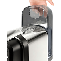 Machine à café à capsules 20 bars compatible avec les dosettes, réservoir d'eau amovible de 700 ml, distributeur d'eau chaude avec température réglable