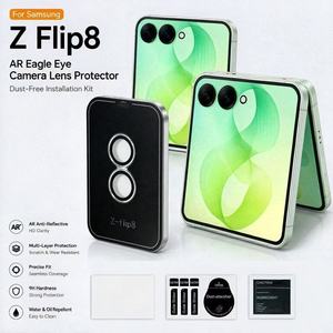 ฟิล์มกันรอยเลนส์กล้องแบบกำหนดเองสำหรับ Samsung Z Flip 8 Fold 8 Fold 8 Ultra พร้อมชุดติดตั้ง กระจกนิรภัย AR 9H ชุดป้องกันฝุ่น - Product Image 1