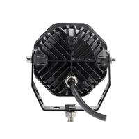 Projecteur LED noir super lumineux de 5 pouces, 100W, pour camion/tout-terrain/ATV/moto, DC 12-36V, éclairage de travail, éclairage extérieur automobile