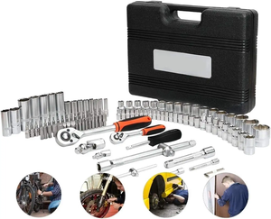 216PCS <b>Ratchet</b> Combination Socket Household Tool Kit <b>Wrench</b> <b>Set</b> Hand Tool <b>Sets</b> Socket <b>Set</b> - Product Image 5
