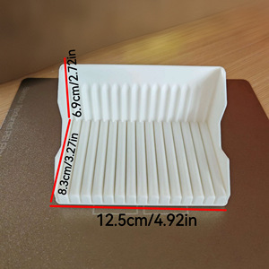 3D Printed Pill Storage Box 8mm Spacing Holds 15 Blister Packs White Black Pink Synthetic Resins Medication Organizer - Product Image 3