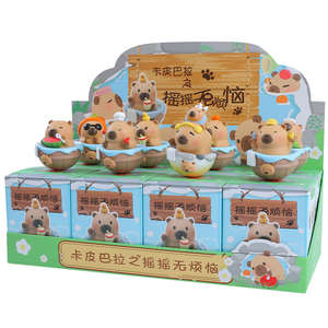 Caja Sorpresa de Juguete Educativo Divertido de Resina de <span class=keywords><strong>Segunda</strong></span> Generación de Capibara Lindo, 5 cm, Juguete Creativo de Fábrica Artesanal - Product Image 6