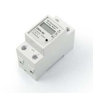 Compteur d'énergie numérique intelligent WiFi monophasé Tuya pour rail DIN, compteur d'énergie prépayé intelligent WiFi - Product Image 6