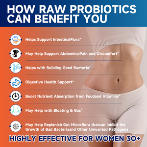 Raw Probiotics Powder Supplement With Prebiotic Probiotics 100 Billion CFU 34 and Digestive Enzymes <strong>Probiotic</strong> <strong>Capsule</strong> - Product Image 6