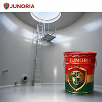 Revêtement liquide semi-brillant 2K en polyuréthane acrylique résistant aux produits chimiques et à l'usure Junoria pour ateliers de travail CNC