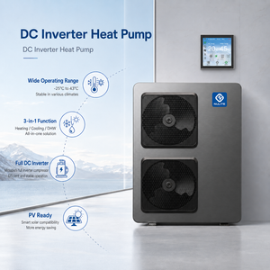 Pompe à chaleur Nulite 2026 PV Ready ERP A+++ R32, technologie EVI, air-eau, pompe à chaleur DC R32 - Product Image 4