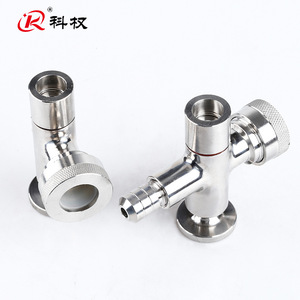 Jauge de niveau filetée en acier inoxydable 304 de qualité sanitaire, type pince, pour réservoirs d'eau - Science et Technologie - Product Image 1