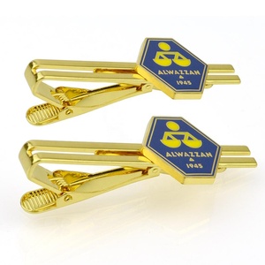 Fermacravatta da <span class=keywords><strong>Uomo</strong></span> in Metallo Dorato di Lusso con Logo Aereo Personalizzabile, Vendita all'Ingrosso - Product Image 1