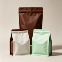 Échantillon Gratuit – Sachets Doypack Gaufrés Anti-humidité Refermables de Qualité Alimentaire pour Magasins d'Épicerie, Café en Poudre et Thé Séché