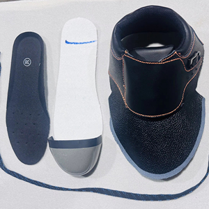 Tomaia per scarpe in pelle di vacchetta a doppio strato per stivali da lavoro industriali in pelle di Securite resistente Tige De Chaussure De da Vachette Cuir - Product Image 1