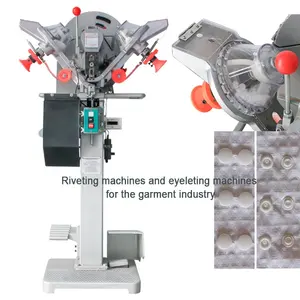 Leather Fabric Canvas Advertising Cloth Mini Riveting Machines And Eyeleting Machines For The Garment Industry