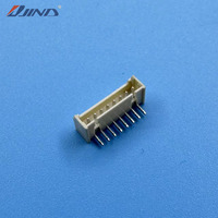 Adaptateur de connecteur de câble JINDA 1.25T-1-8AW DC LED PCB Wire-to-Board/Wire-to-Wire, pas de trou P-1.25mm, 125V, en bronze phosphoreux étamé