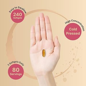 Non-gmo Sunflower lecitin 240 softgel dewasa infus minyak biji kaya fosfatidil Kolin antioksidan jantung dukungan kesehatan kedelai - Product Image 4