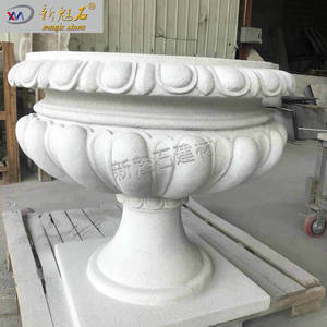 Nuevo Jardinero Exterior Magic Stone GRC, Tamaño Personalizado, Soporte de Suelo, Uso Municipal, Maceta, Caja de Plantación - Product Image 4