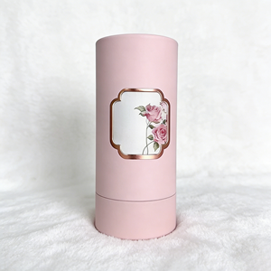 Custom Design Recyclable Paper Tube Packaging for Perfume Skincare Cosmetic Candle Essential Oil Round Box Cylinder <b>Container</b> - Product Image 6