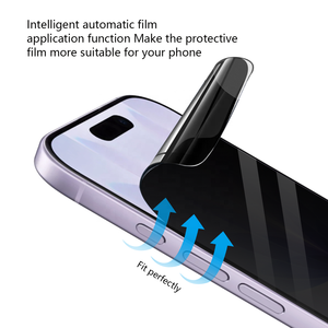Protection d'écran universelle D-KING anti-espionnage, <span class=keywords><strong>film</strong></span> hydrogel flexible pour machine de découpe de films de protection pour téléphone portable - Product Image 4