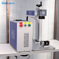 Machine laser à fibre divisée 30W durable à faible consommation pour plaques signalétiques en laiton, accessoires automobiles et gravure de caractères permanents