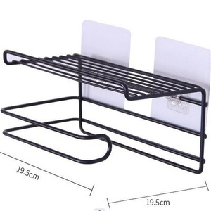 Wall-mounted Zinc Alloy Bathroom Finishing Rack Creative <b>Tissue</b> Rack Roll <b>Paper</b> Rack Mobile Phone Rack Hook Self-Adhesive Modern - Product Image 5