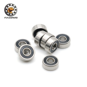 Roulements à billes miniatures à gorge profonde en acier inoxydable Flyleopard Smr104 2RS 4x10x4mm métriques P0 C0 scellés - Product Image 3
