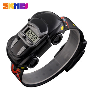 <span class=keywords><strong>Montre</strong></span> numérique pour enfants SKMEI 1241, mignonne, élégante, bracelet en caoutchouc, cadran créatif en forme de <span class=keywords><strong>voiture</strong></span>, <span class=keywords><strong>montre</strong></span> à aiguilles pour enfants - Product Image 5