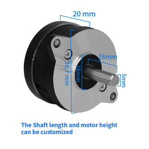 Moteur pas à pas hybride silencieux à couple élevé, série complète personnalisée NEMA14 17 23 34, 2 phases, pour éclairage de scène, projecteur <span class=keywords><strong>DMX</strong></span> à tête mobile - Product Image 2