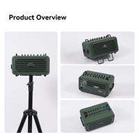 Musiccube 120W Altoparlante Portatile Ricaricabile per Strumenti Musicali e Amplificatore per Chitarra con Supporto Bluetooth e Registrazione OTG per Uso Interno e Busking