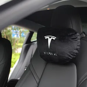 Tesla 型号 3X/S 汽车配件鹿皮头枕和靠背