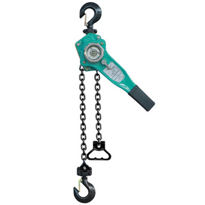 Vente flash Nouveau Palan à levier en acier <span class=keywords><strong>FLDA</strong></span> 1 tonne 2 tonnes Hauteur de levage de 1,5 m pour la vente au détail, les hôtels, la construction, fonctionnement à la chaîne manuelle OEM - Product Image 1
