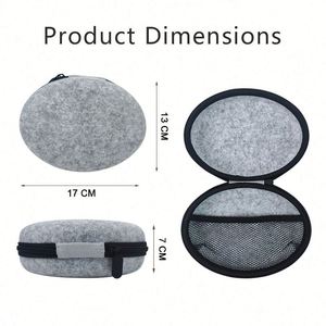 Étui de rangement léger et multifonctionnel en feutre EVA, protection durable pour écouteurs - Product Image 6