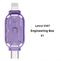 Alat Lanrui V587 DFU Tanpa Tombol Tanpa Bongkar Satu Klik Masuk Mode DFU Recovery Bootloader untuk Perbaikan Ponsel iPhone Samsung