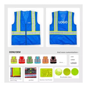Chaleco Reflectante de Seguridad Superior para Ingenieros, Personalizable con Logotipo, Venta Directa de Fábrica, Uniforme para Trabajadores - Product Image 5