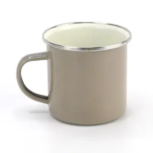 Классическая эмалированная Кружка для питья и кемпинга со звездами, Рождественская кофейная чашка на заказ