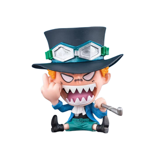 ฟิกเกอร์อนิเมะ ซินส์ ลูฟี่ ท่านั่ง ขนาด 10 ซม. ทำจาก PVC ของเล่นโมเดลสำหรับเด็กอายุ 14 ปีขึ้นไป - Product Image 4