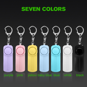 Trẻ em người cao tuổi phụ nữ cá nhân báo động Keychain 130dB SOS khẩn cấp tự vệ an toàn báo động - Product Image 5