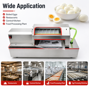 Semi-Automatic <b>Egg</b> Peeling <b>Machine</b> 2000pcs/h for Central Kitchen and Food Processing Plant - Product Image 4