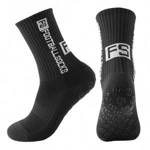 Chaussettes de football BetopSocks en gros, chaussettes antidérapantes pour hommes avec logo personnalisé, chaussettes de sport d'extérieur épaisses pour adultes, chaussettes de football - Product Image 6